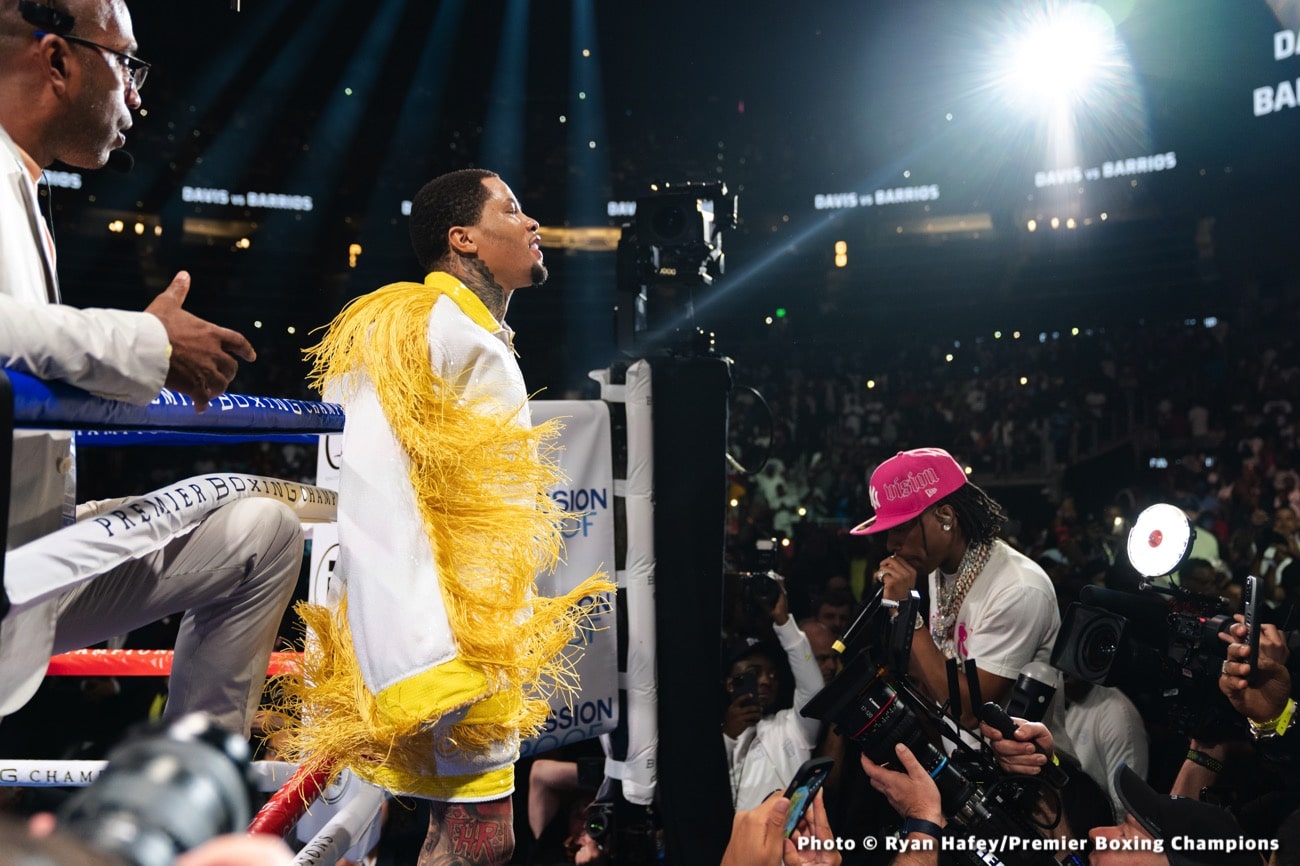 Gervonta Davis reacts to claims Mayweather Promotions protecting him from top opposition
