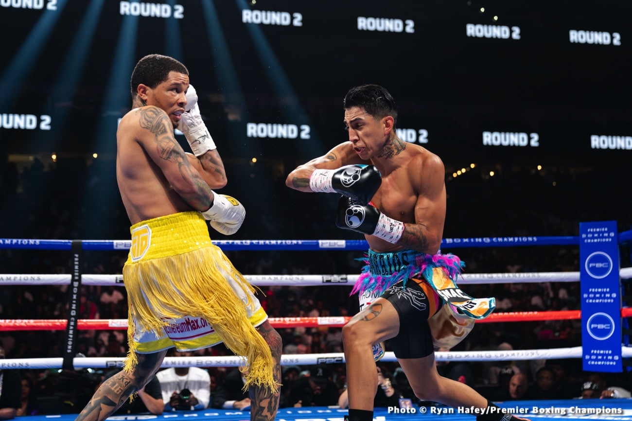 Photos: Gervonta Davis dethrones Mario Barrios in eleven