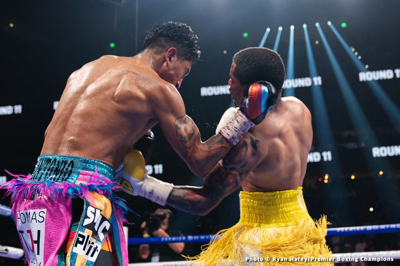 Photos: Gervonta Davis dethrones Mario Barrios in eleven