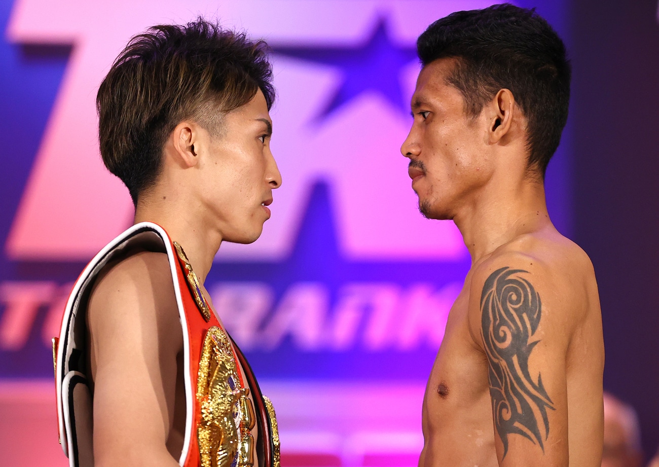 Naoya Inoue 118 vs. Michael Dasmarinas 117.4 - official weights