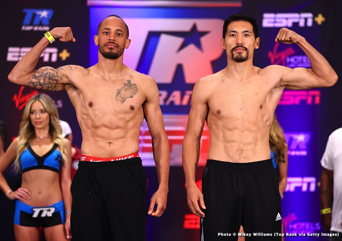 Vasily Lomachenko vs. Masayoshi Nakatani - official ESPN+ weights