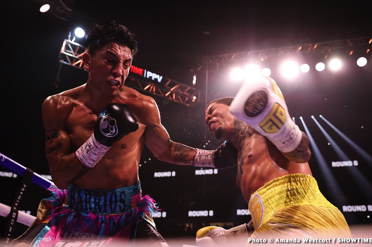 Floyd Mayweather's Inspirational Job In The Corner Sees Tank Davis Get The KO