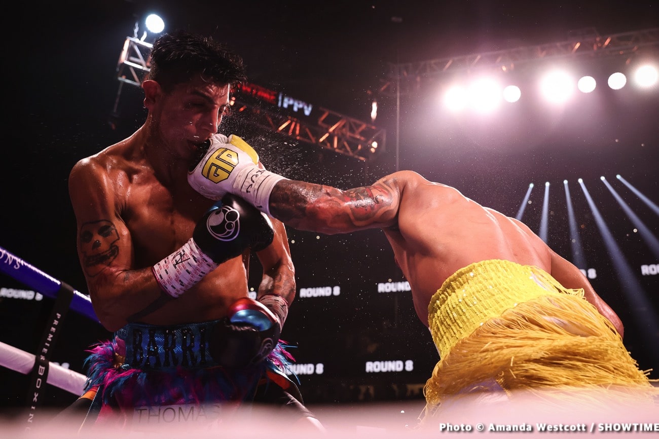 Floyd Mayweather's Inspirational Job In The Corner Sees Tank Davis Get The KO