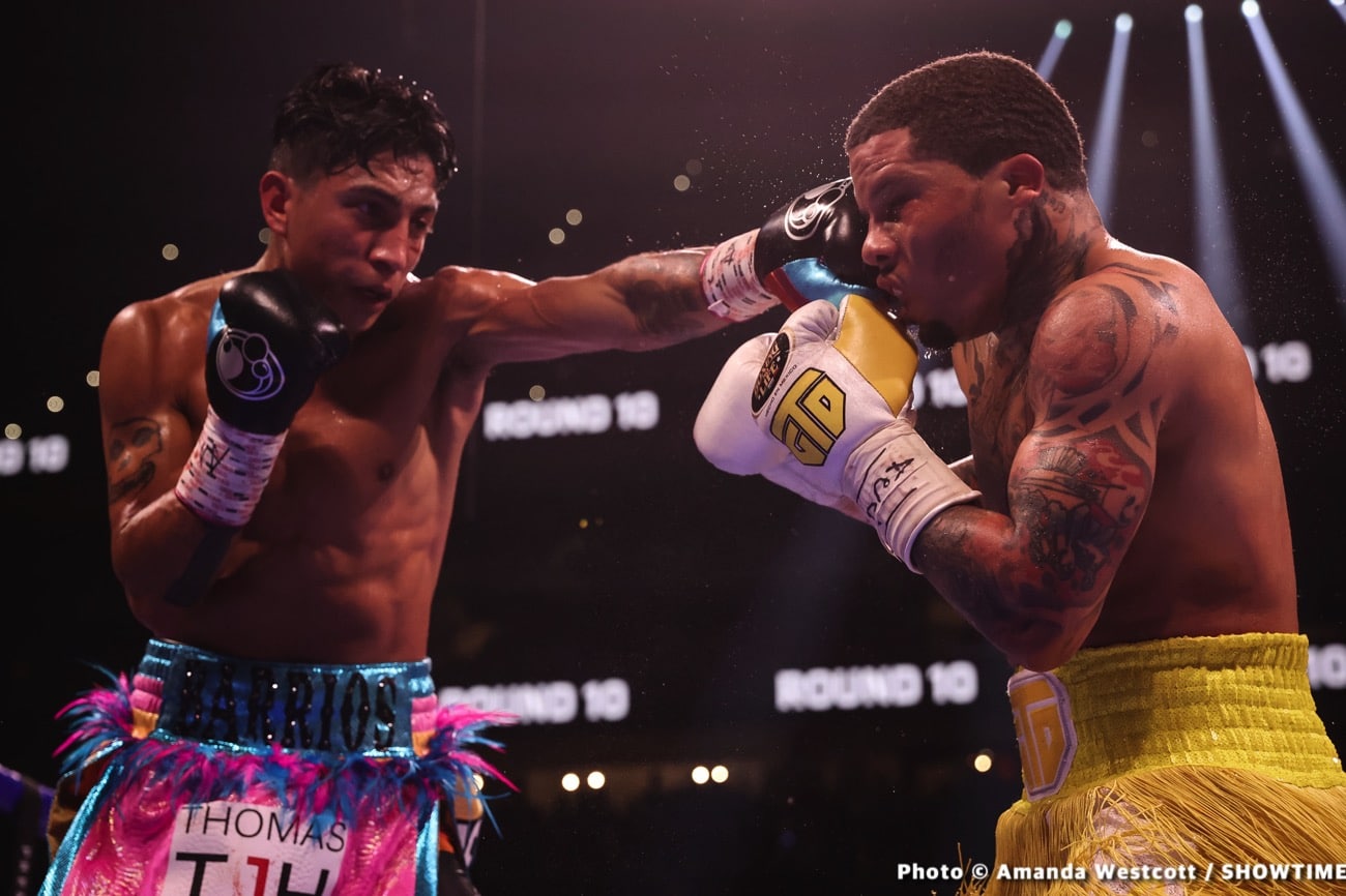 Floyd Mayweather's Inspirational Job In The Corner Sees Tank Davis Get The KO