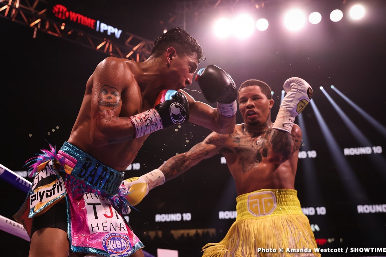 Floyd Mayweather's Inspirational Job In The Corner Sees Tank Davis Get The KO