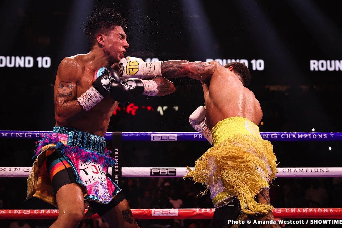 Floyd Mayweather's Inspirational Job In The Corner Sees Tank Davis Get The KO