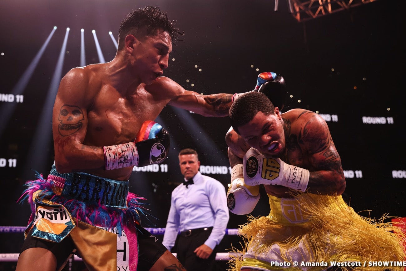 Floyd Mayweather's Inspirational Job In The Corner Sees Tank Davis Get The KO