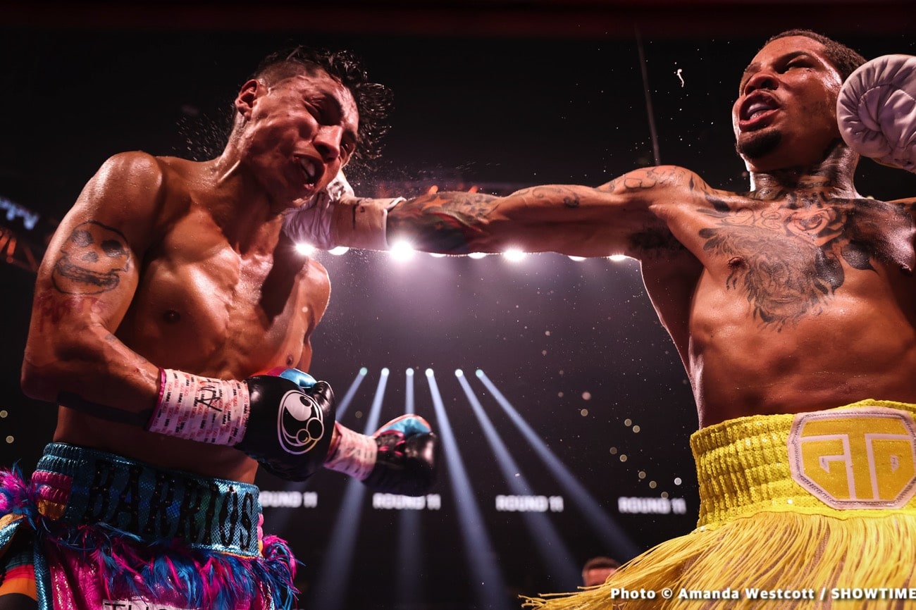 Floyd Mayweather's Inspirational Job In The Corner Sees Tank Davis Get The KO