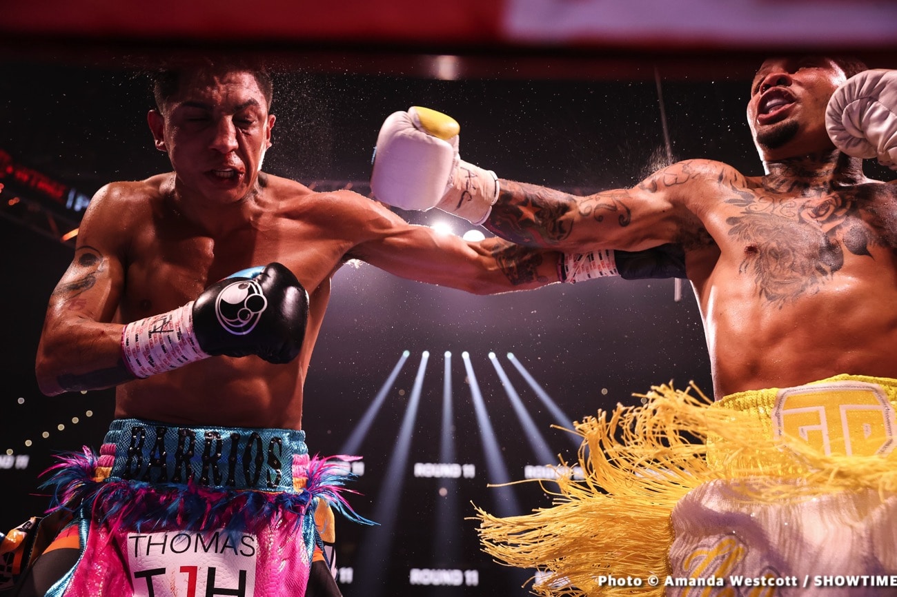 Floyd Mayweather's Inspirational Job In The Corner Sees Tank Davis Get The KO