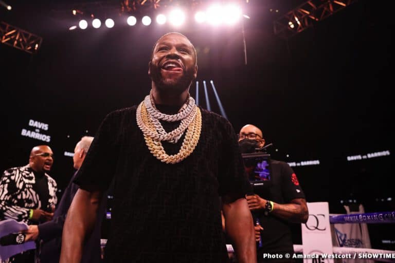 Mayweather to keep Tank Davis' fights in-house, 'Won't make another company great'