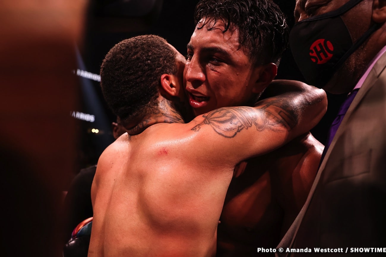 Floyd Mayweather's Inspirational Job In The Corner Sees Tank Davis Get The KO