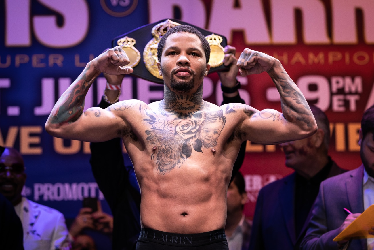 Gervonta Davis 139 ¾ lbs vs. Mario Barrios 139 ½ lbs. - Official Showtime weights