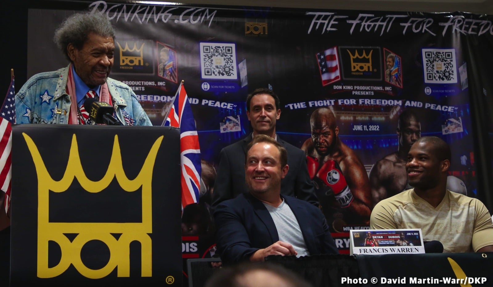 Boxing photo: Daniel Dubois, Trevor Bryan image Bryan vs Dubios Official BT Sport Weigh In Results
