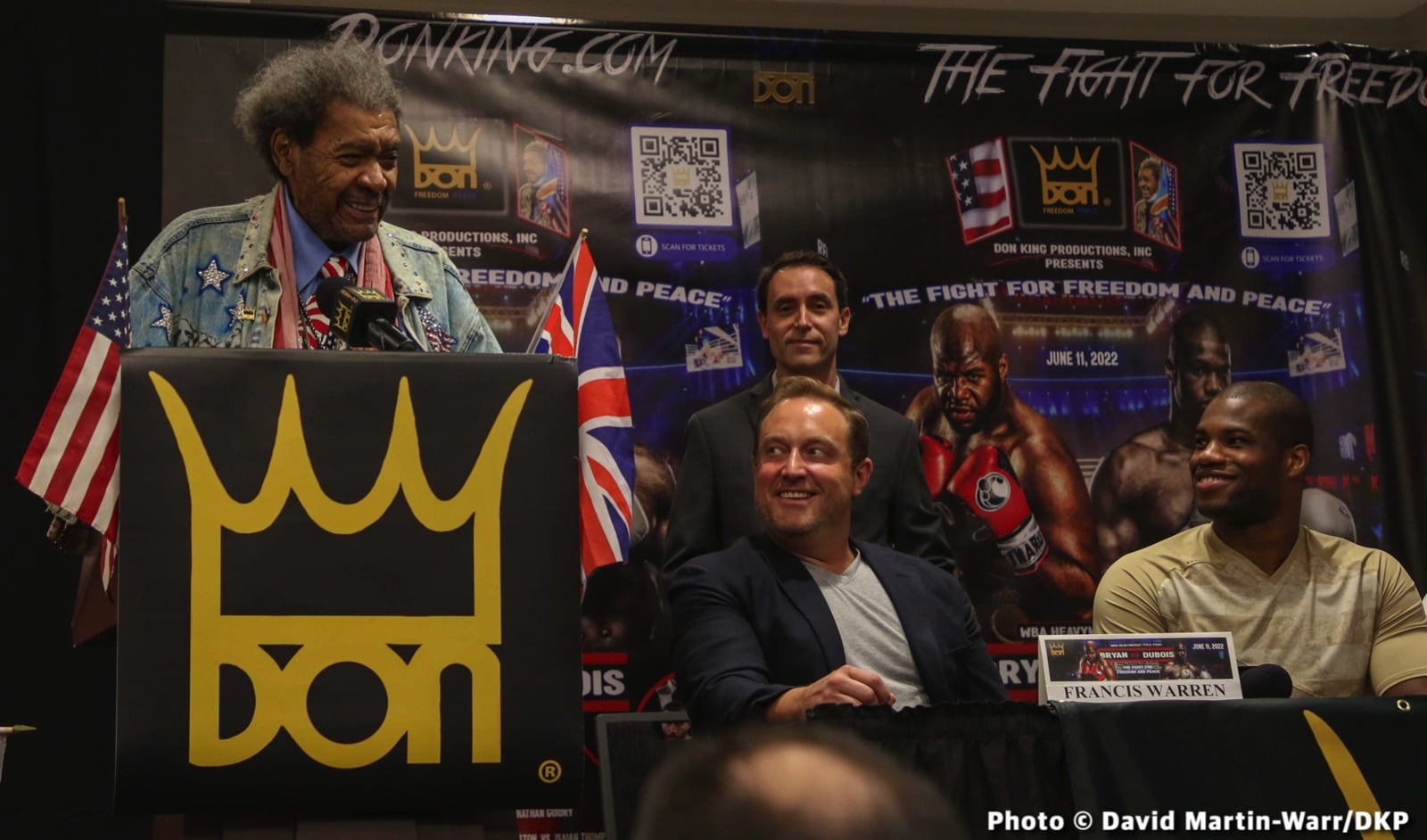 Boxing photo: Daniel Dubois, Trevor Bryan image Bryan vs Dubios Official BT Sport Weigh In Results