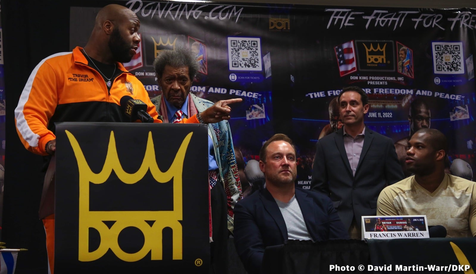 Boxing photo: Daniel Dubois, Trevor Bryan image Bryan vs Dubios Official BT Sport Weigh In Results