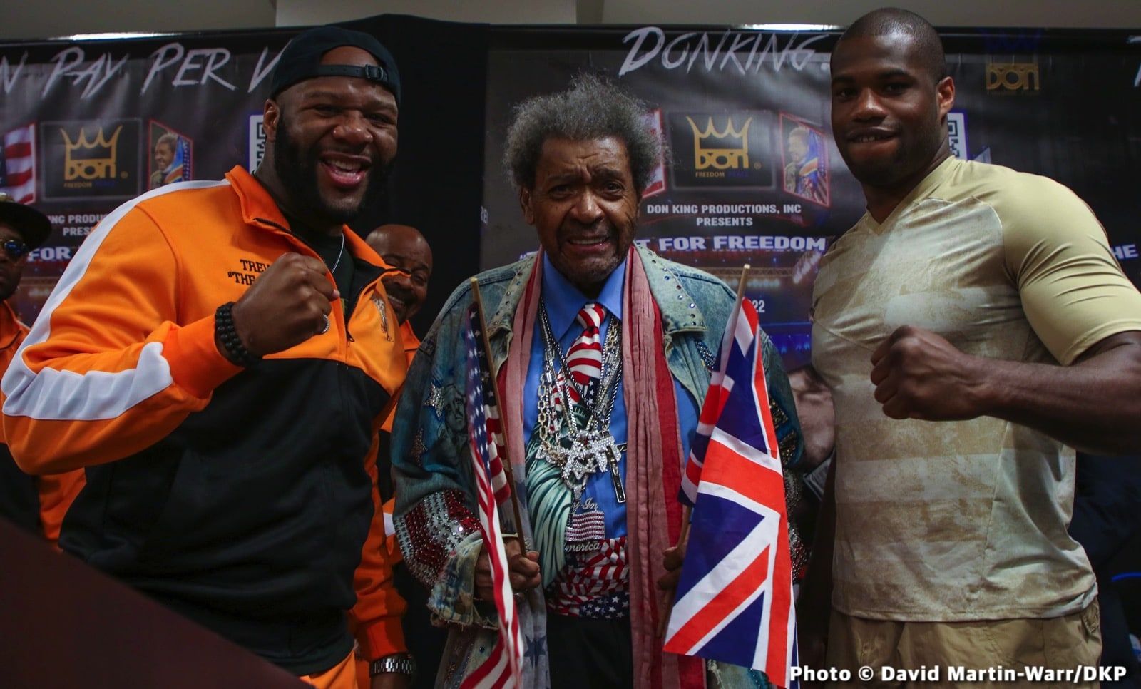 Boxing photo: Daniel Dubois, Trevor Bryan image Bryan vs Dubios Official BT Sport Weigh In Results