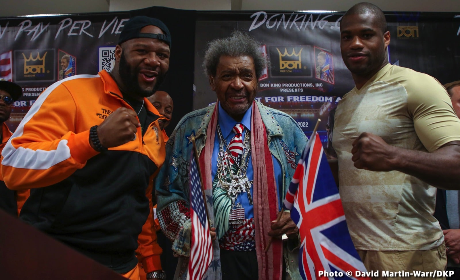 Boxing photo: Daniel Dubois, Trevor Bryan image Bryan vs Dubios Official BT Sport Weigh In Results