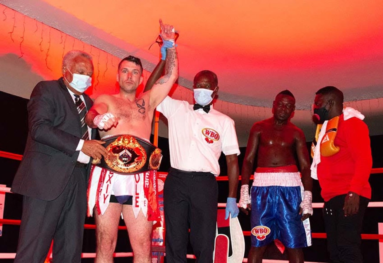 McAllister KOs Djarbeng - Adds a WBO Title To His Collection of Championship Accolades
