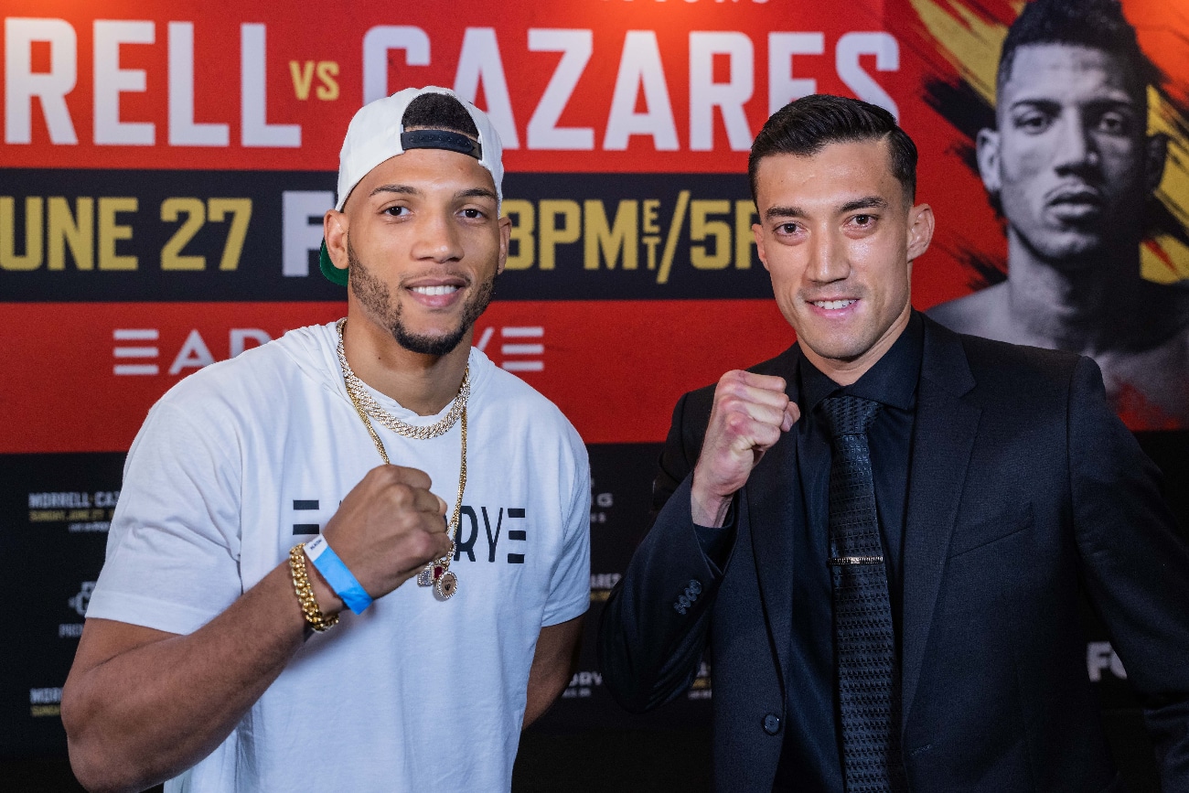 David Morrell Jr. vs. Mario Cazares: PBC on FOX back at The Armory in Minneapolis