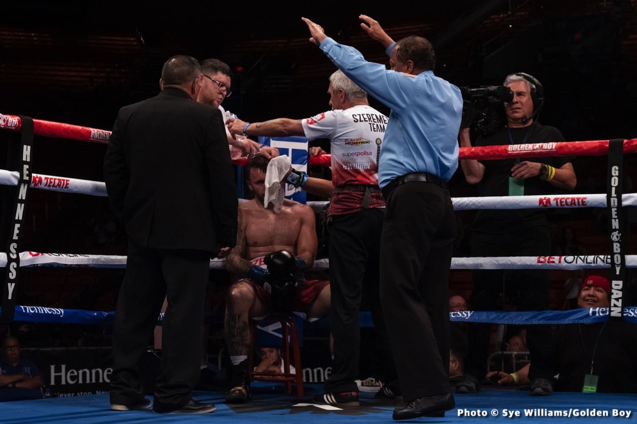 Jaime Munguia beats Kamil Szeremeta; Gabriel Rosado stops Bektemir Melikuziev - Boxing Results
