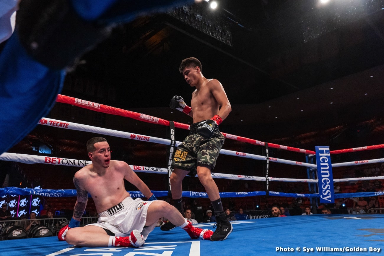 Jaime Munguia beats Kamil Szeremeta; Gabriel Rosado stops Bektemir Melikuziev - Boxing Results