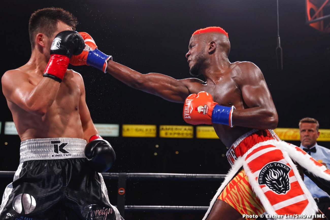 Chris Colbert defeats Tugstsogt “King Tug” Nyambayar - Boxing Results