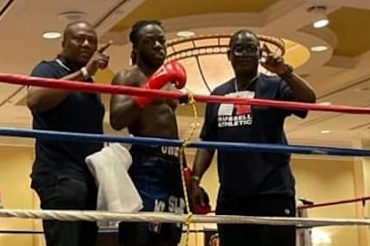 Eslih Owusu wins in one, eyes Charlo-Castano but already plotting for next fight August 14