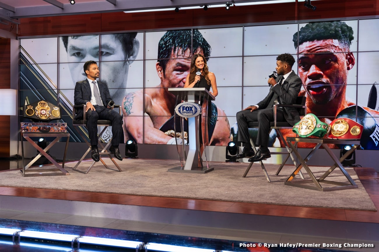 Freddie Roach: Pacquiao picked Spence, I wanted Mikey Garcia