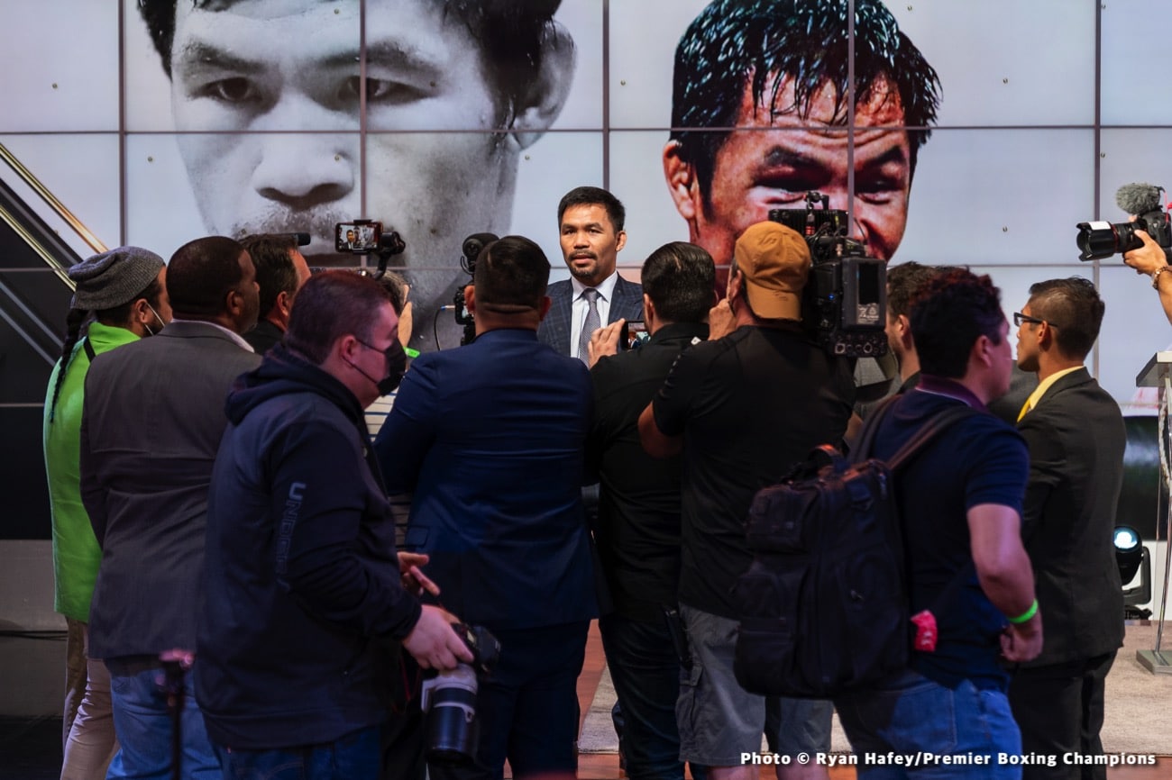 Manny Pacquiao vs Errol Spence Jr. What Would A Win Or A Loss Do For Their Legacies?