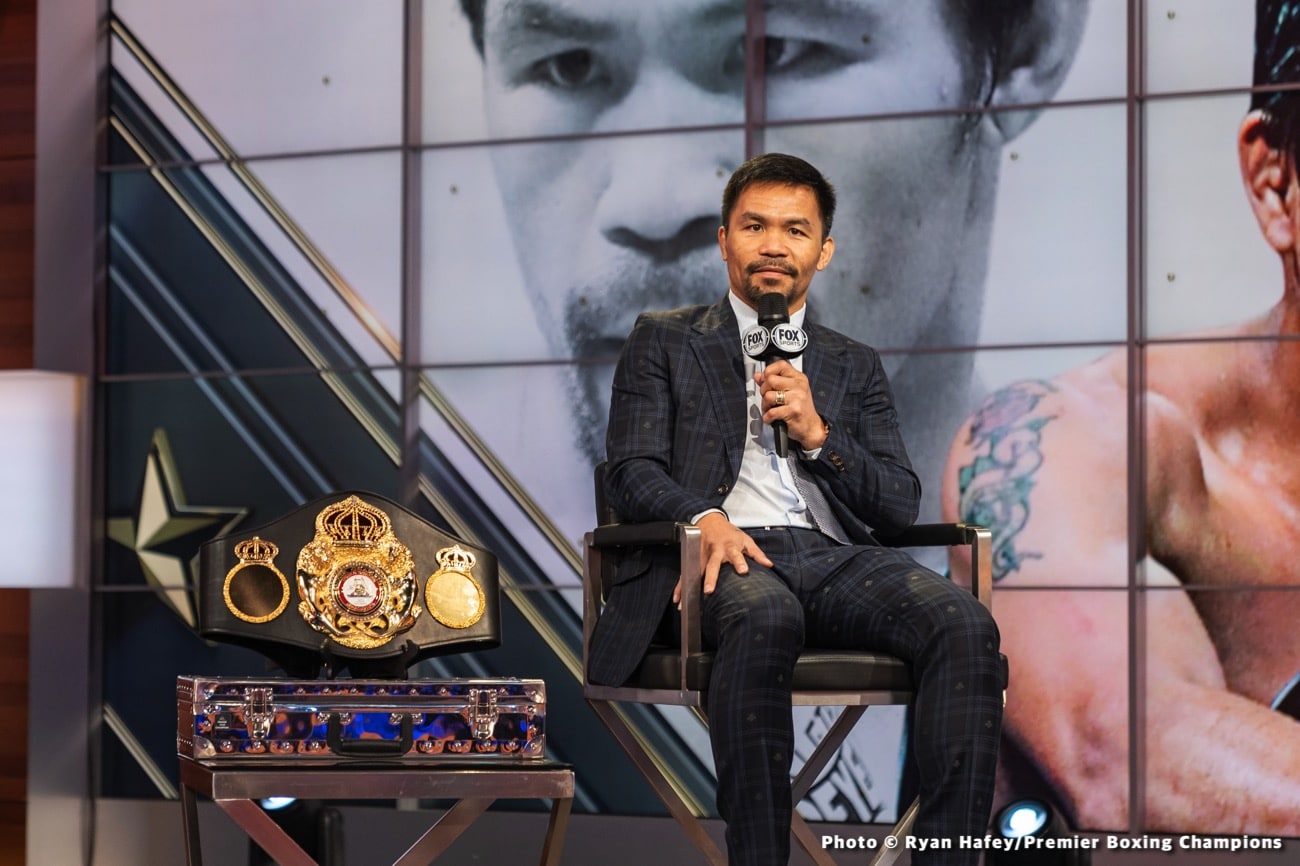 Ronnie Shields says don't be surprised if Pacquiao beats Spence