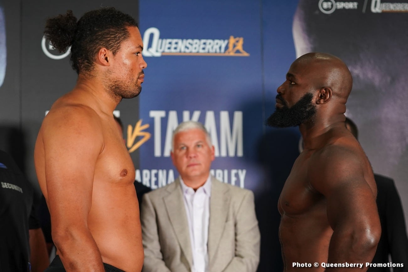 Joe Joyce: I want to beat Takam better than Joshua did