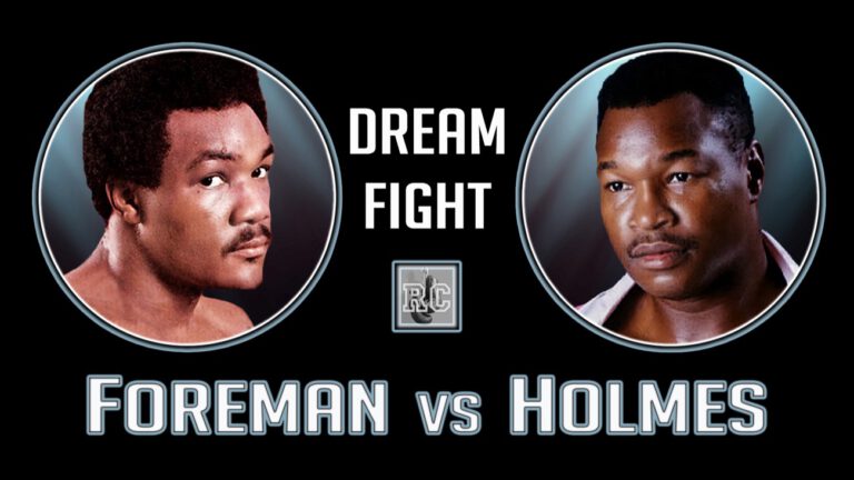 Video: George Foreman vs Larry Holmes - Boxing Dream Fight