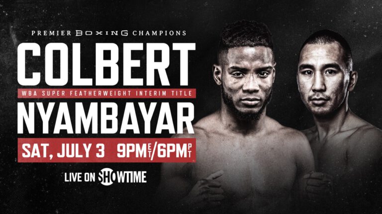 Colbert vs. Nyambayar: King Tug Dangerous Late Replacement?