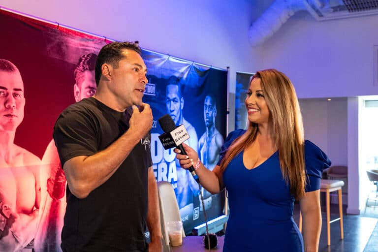Oscar De La Hoya Will Return To The Staples Centre For Comeback Bout With Vitor Belfort