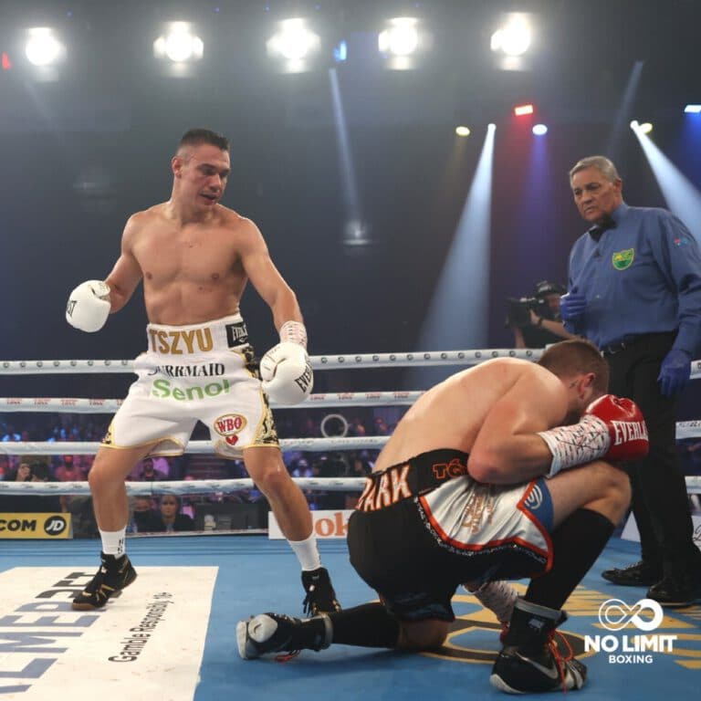 Tim Tszyu Destroys Late Sub Steve Spark In Three Rounds - Boxing Results