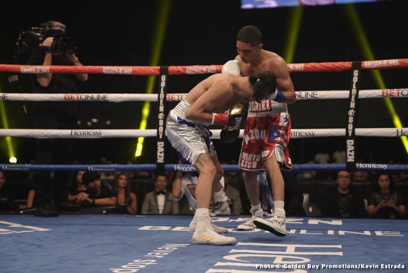 Vergil Ortiz Jr vs. Egidijus Kavaliauskas - live action results