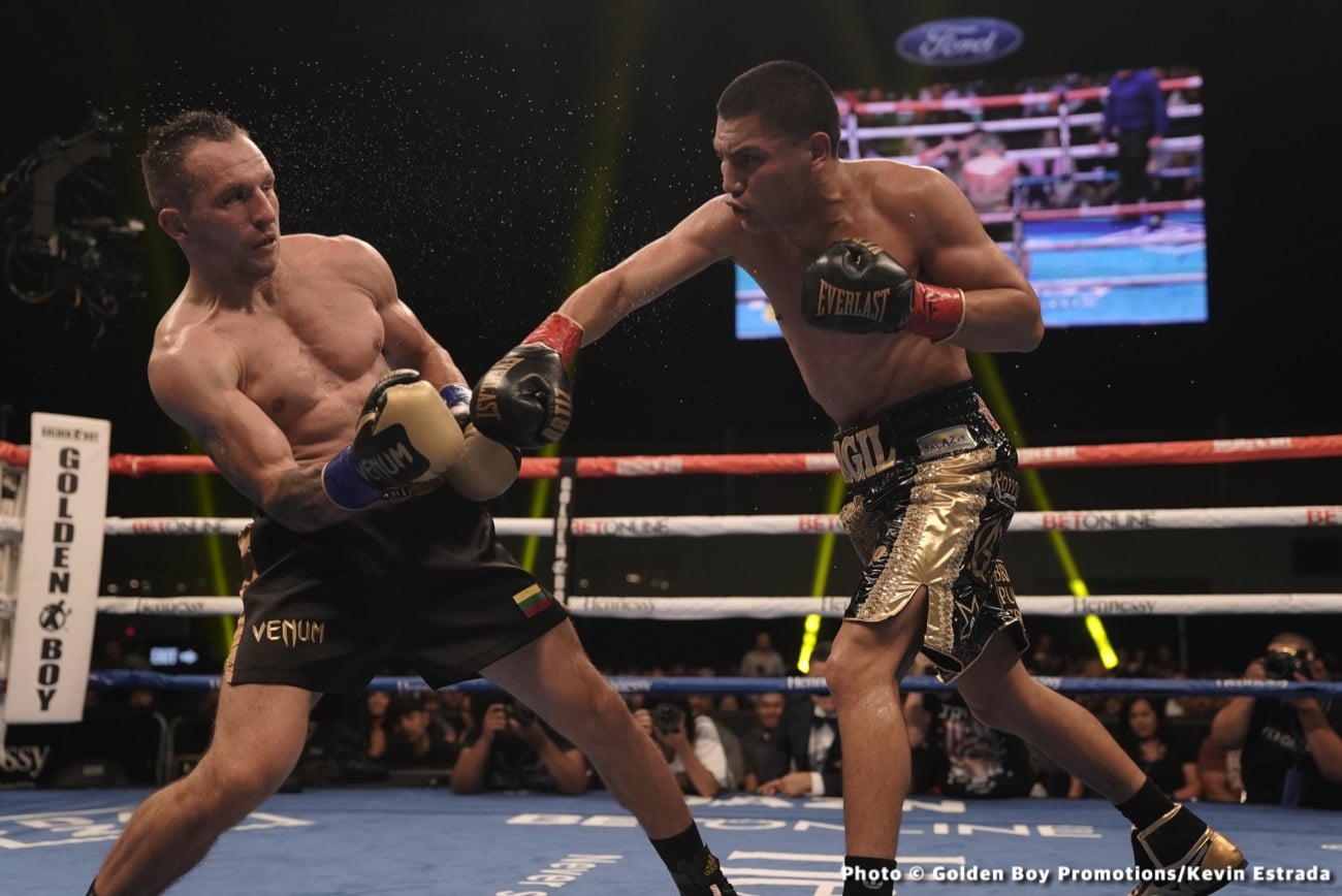 Vergil Ortiz Jr. boxing image / photo
