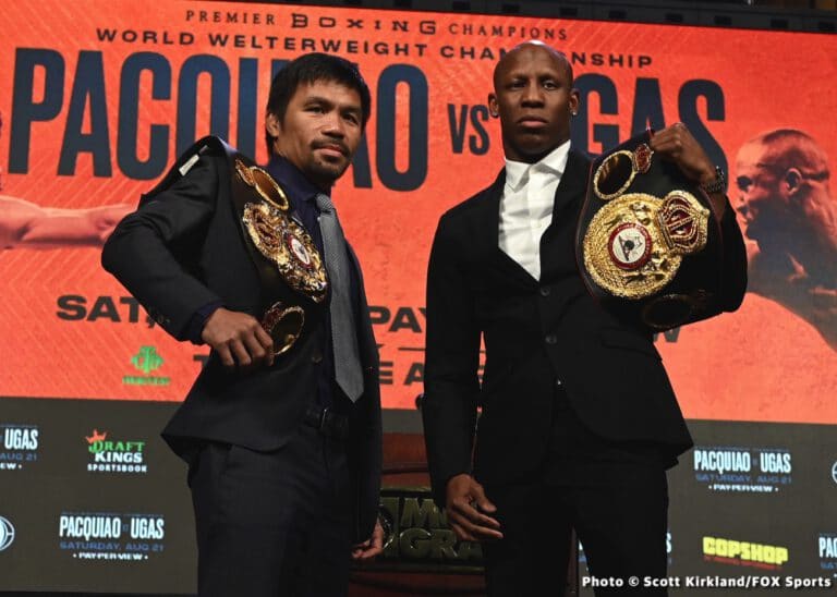 Pacquiao vs. Ugas: Father Time Knocking on Manny’s Door?