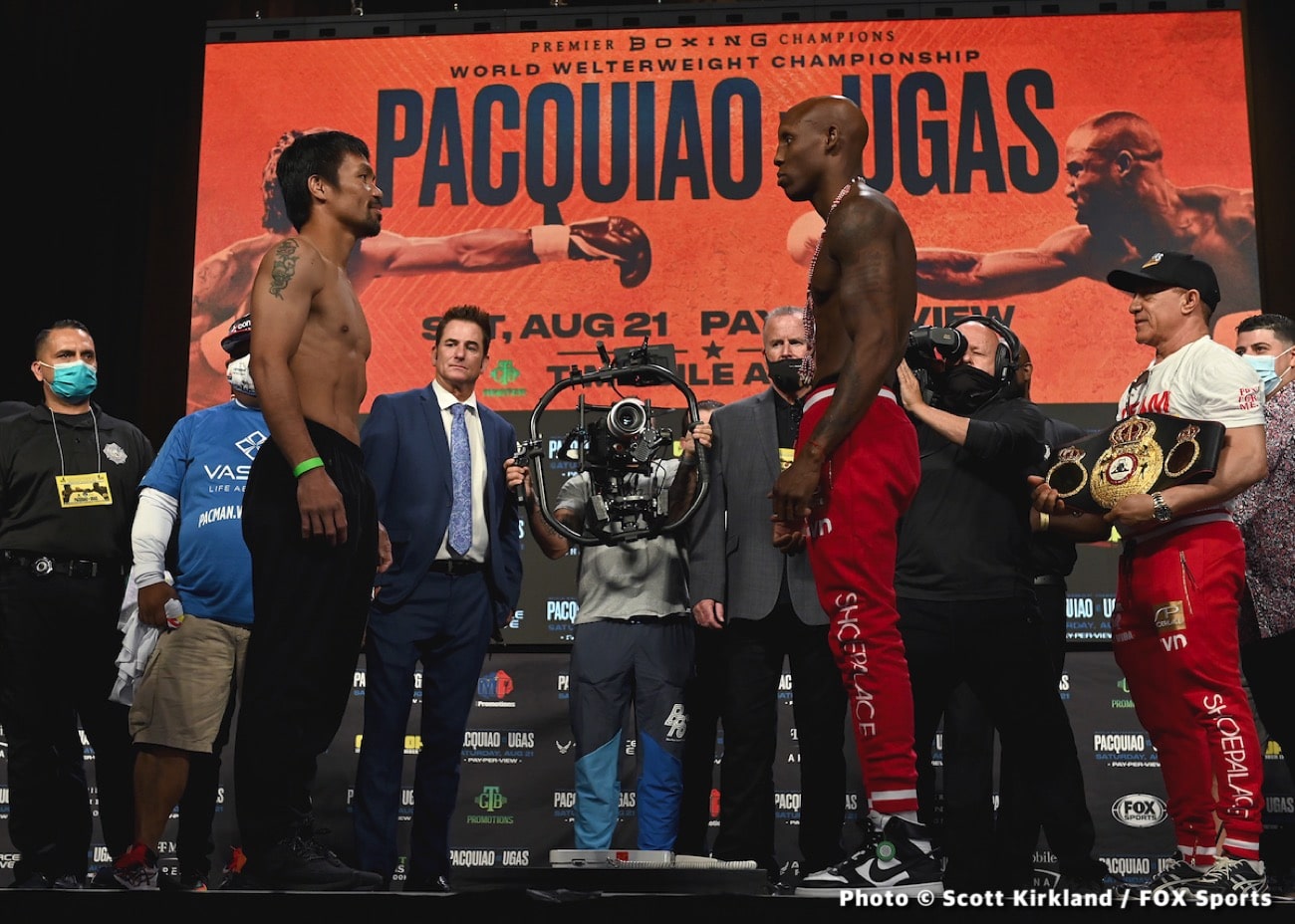 Keith Thurman: Yordenis Ugas must attack Pacquiao's body