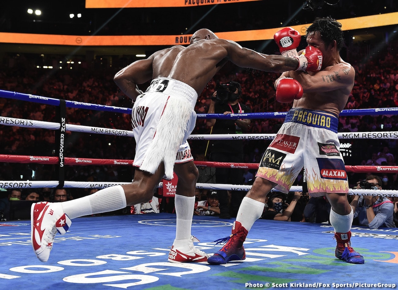 Full Fight Report: Yordenis Ugas Scores A Unanimous Decision Over Manny Pacquiao In An Entertaining Fight