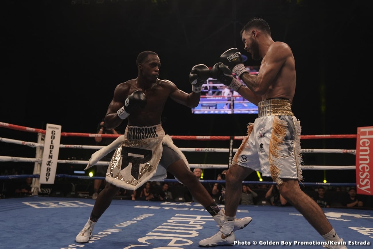 Vergil Ortiz Jr vs. Egidijus Kavaliauskas - live action results