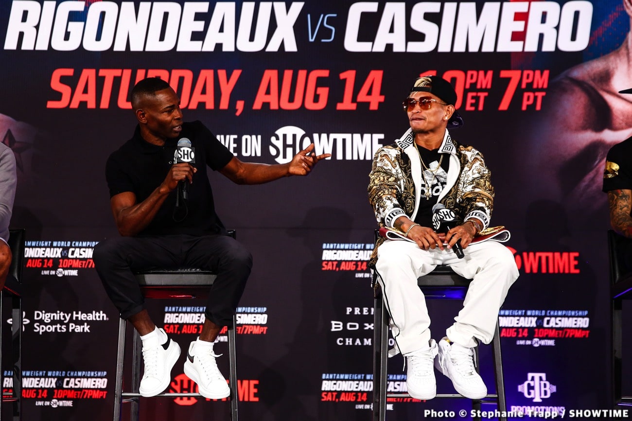 Rigondeaux vs. Casimero - Showtime Weights, Quotes & Notes