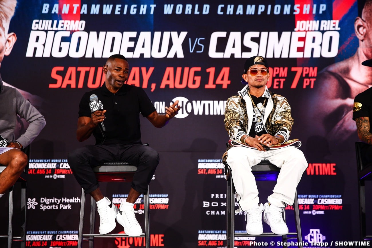 Rigondeaux vs. Casimero - Showtime Weights, Quotes & Notes