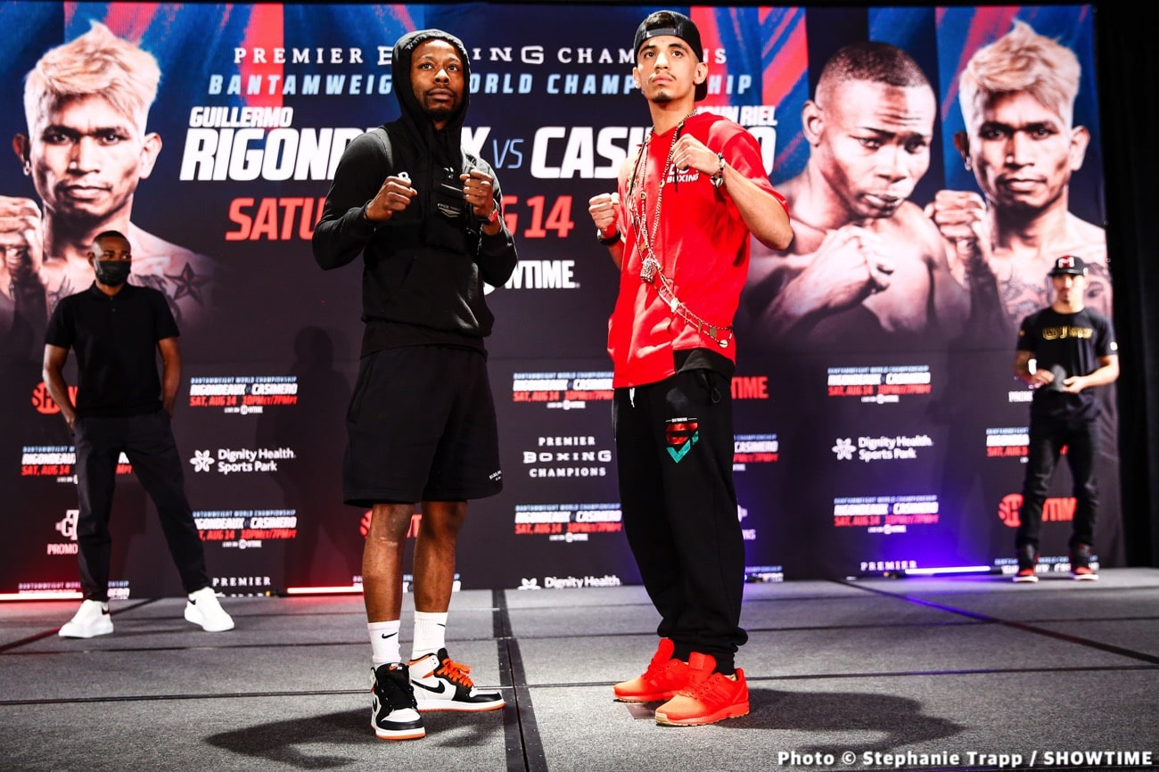 Rigondeaux vs. Casimero - Showtime Weights, Quotes & Notes