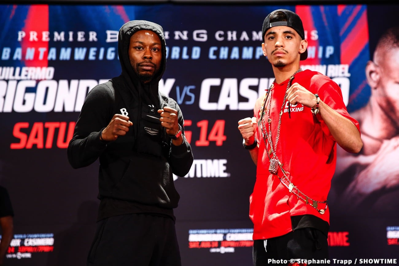 Rigondeaux vs. Casimero - Showtime Weights, Quotes & Notes