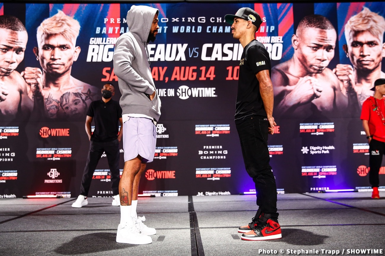Rigondeaux vs. Casimero - Showtime Weights, Quotes & Notes