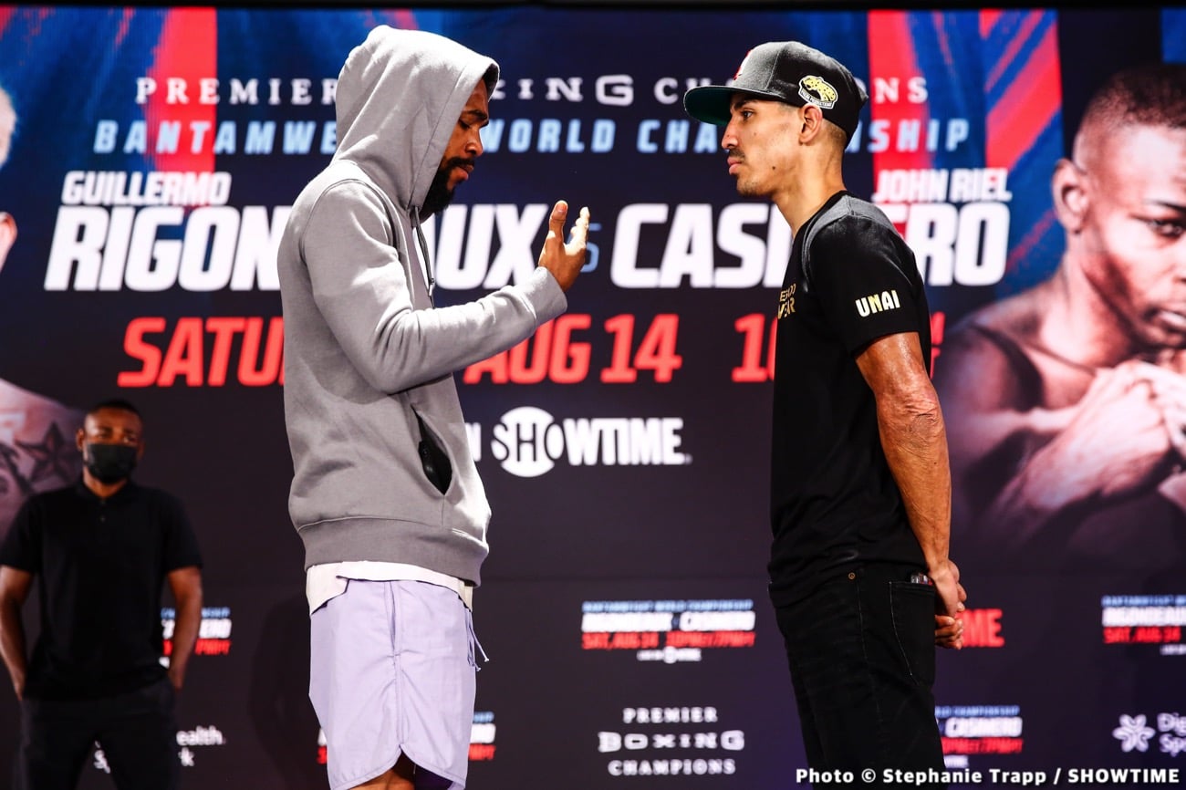 Rigondeaux vs. Casimero - Showtime Weights, Quotes & Notes