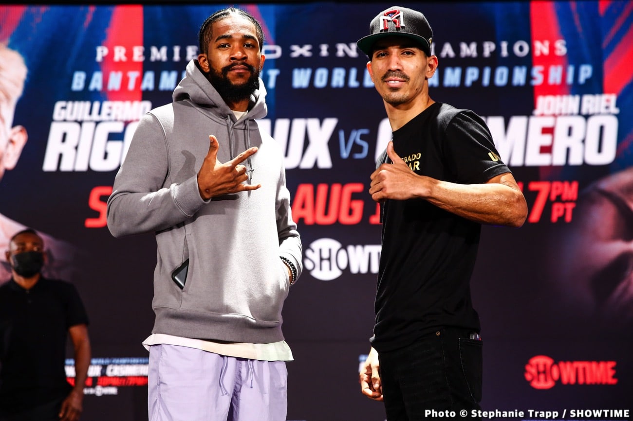 Rigondeaux vs. Casimero - Showtime Weights, Quotes & Notes