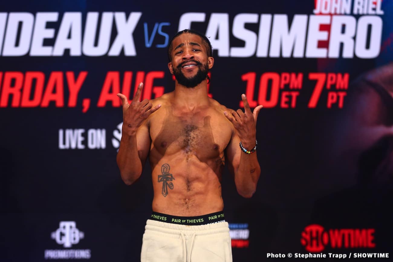 Rigondeaux vs. Casimero - Showtime Weights, Quotes & Notes