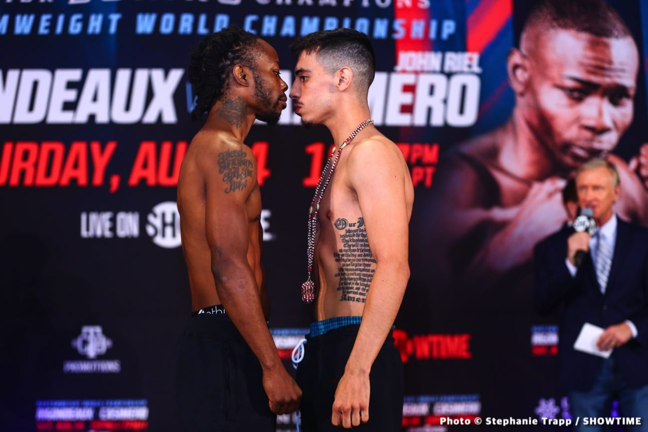 Rigondeaux vs. Casimero - Showtime Weights, Quotes & Notes